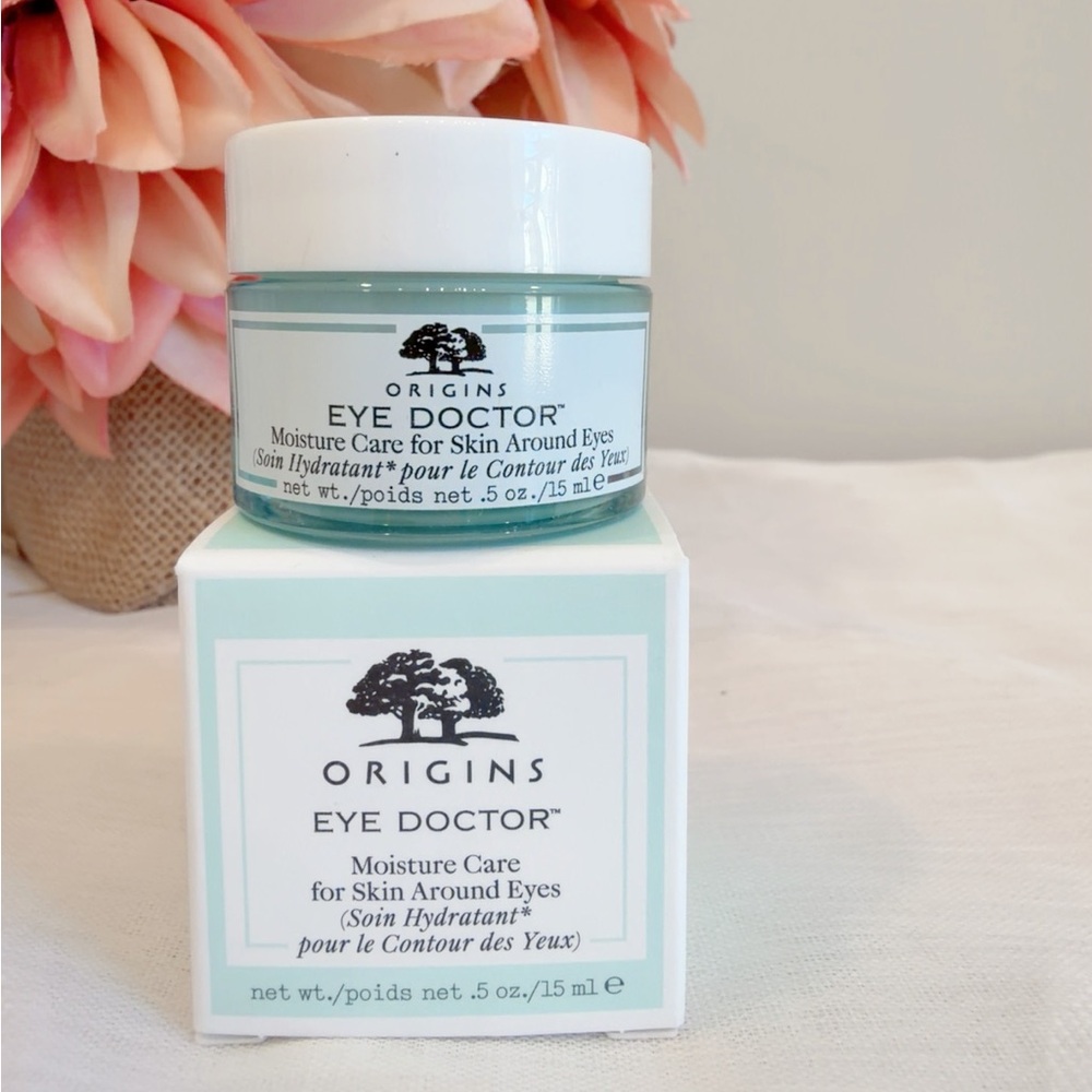 NIB Origins Eye Doctor™ Moisture Care For Skin Around Eye/Eye Cream 0.5oz/15ml